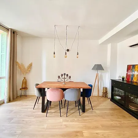 Bioves En Duplex-climatisation-centre Ville-plage Menton