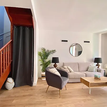 Bioves En Duplex-climatisation-centre Ville-plage *