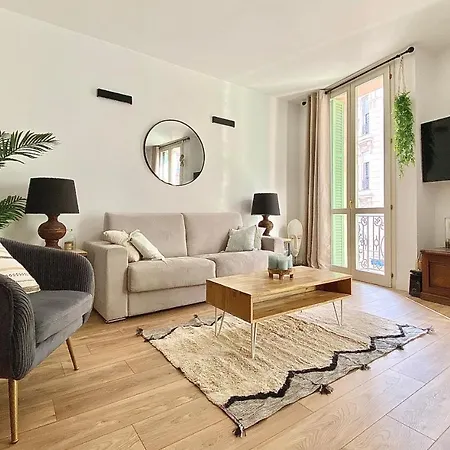 Bioves En Duplex-climatisation-centre Ville-plage Menton