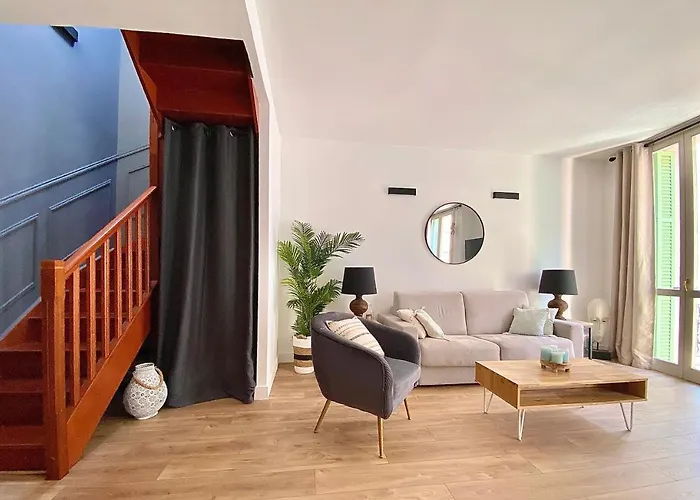 Bioves En Duplex-climatisation-centre Ville-plage *