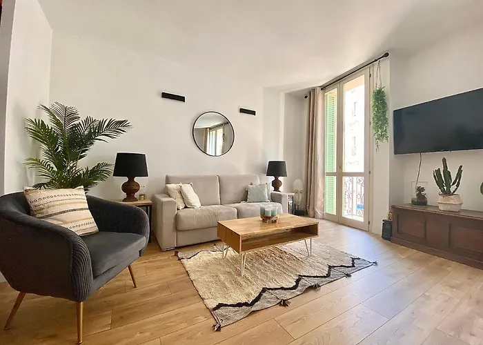 Bioves En Duplex-climatisation-centre Ville-plage * Menton