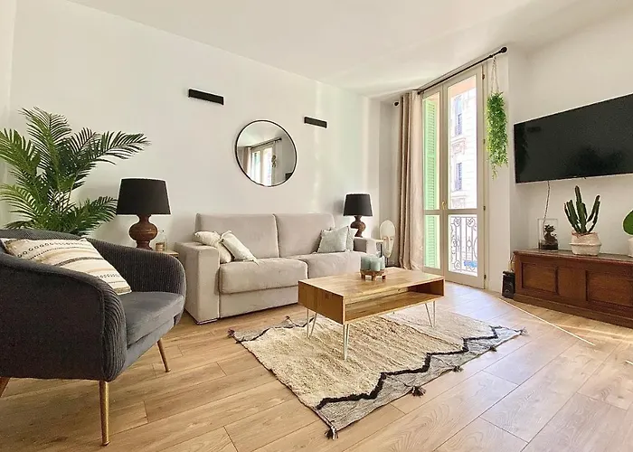 Bioves En Duplex-climatisation-centre Ville-plage Menton